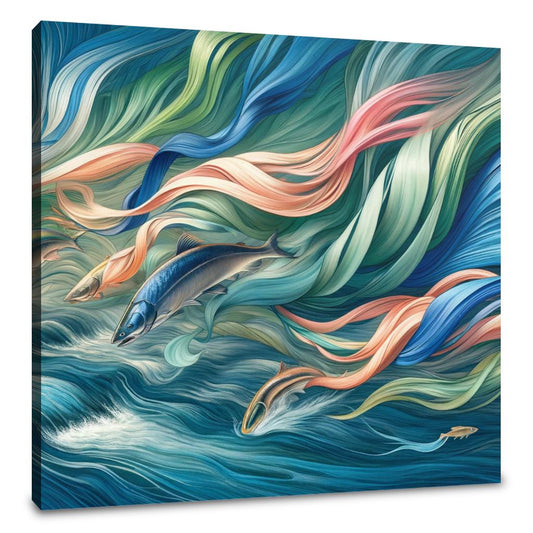 Silken River Canvas