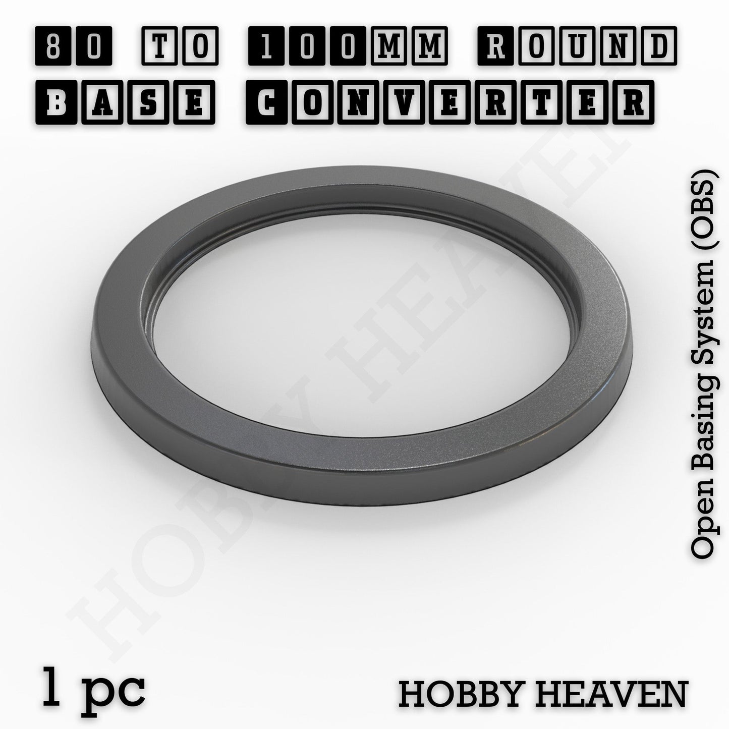 Round to Round Base Converters 3D Print Full Range