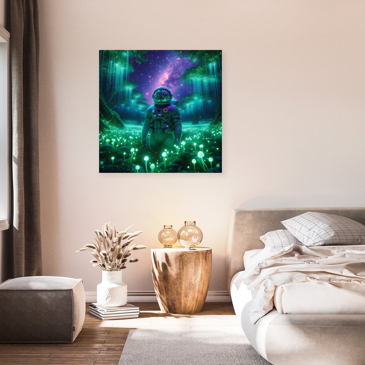 Cosmic Jungle Canvas