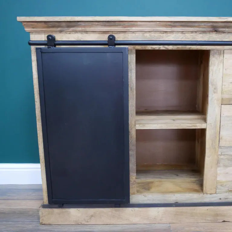 Jodhpur Loft Industrial Sideboard Cabinet Mango Wood