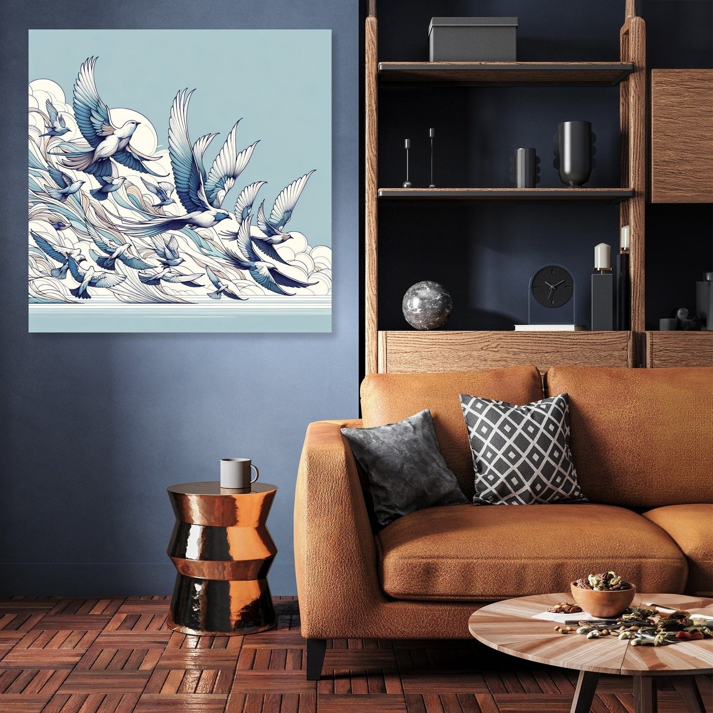 Avian Elegance Canvas