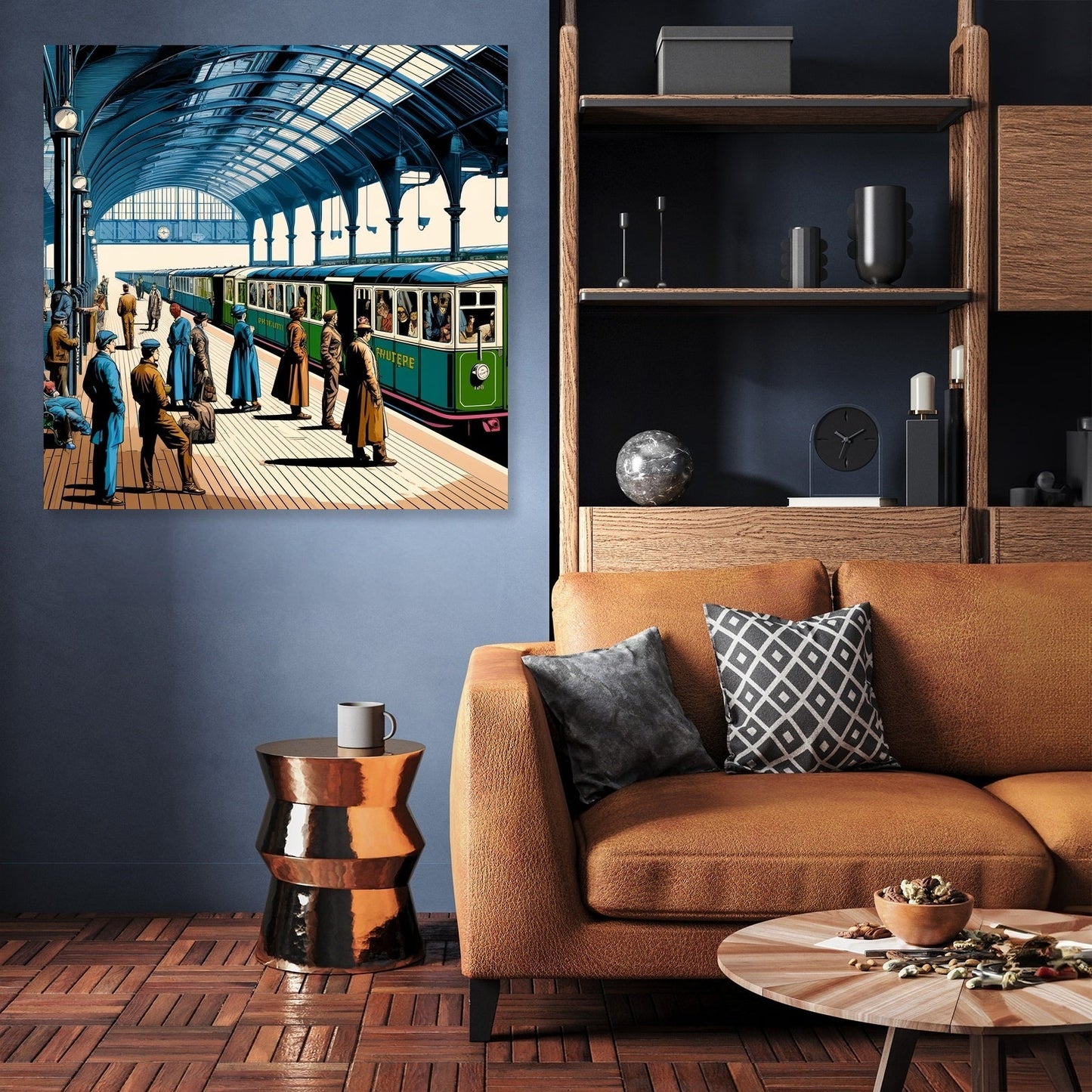 Timebound Tracks Canvas