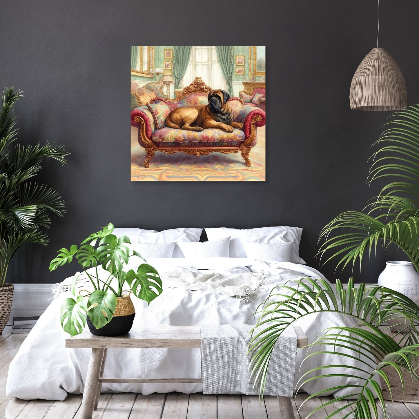 Victorian Leisure Bullmastiff Canvas