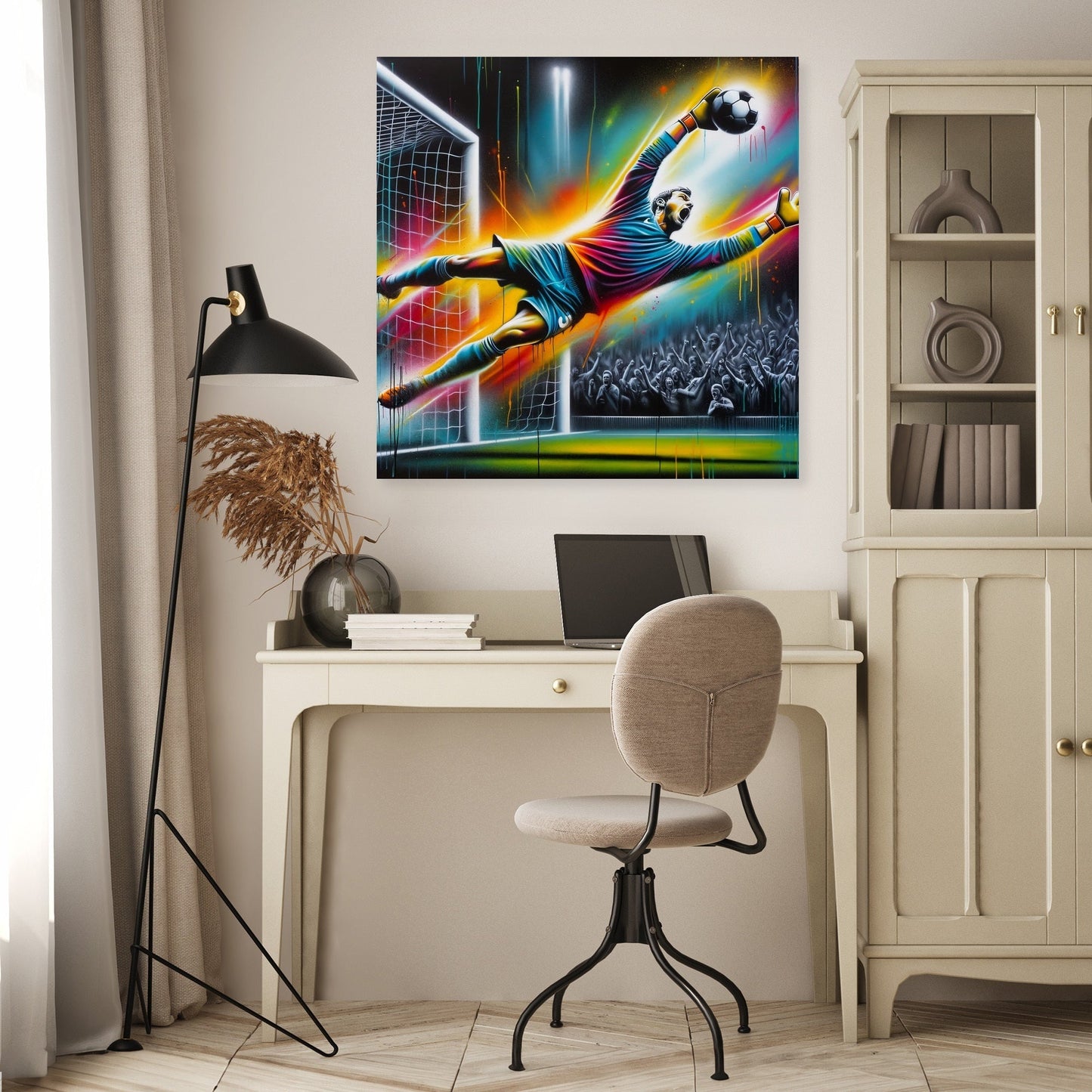 Goalkeeper's Triumph Canvas