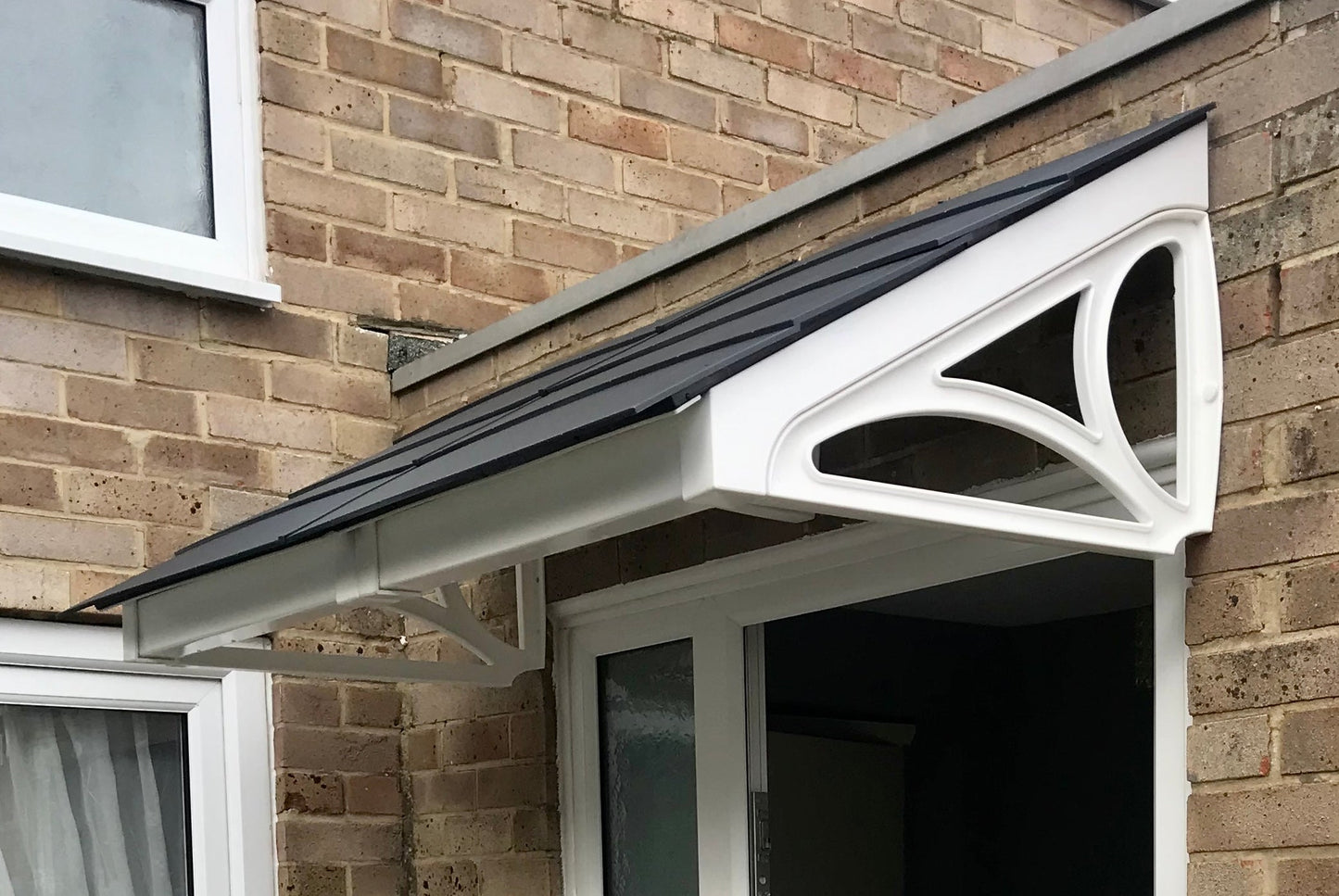 Cosgrove Lean-To Door Canopy - Flat Pack Porch Canopy