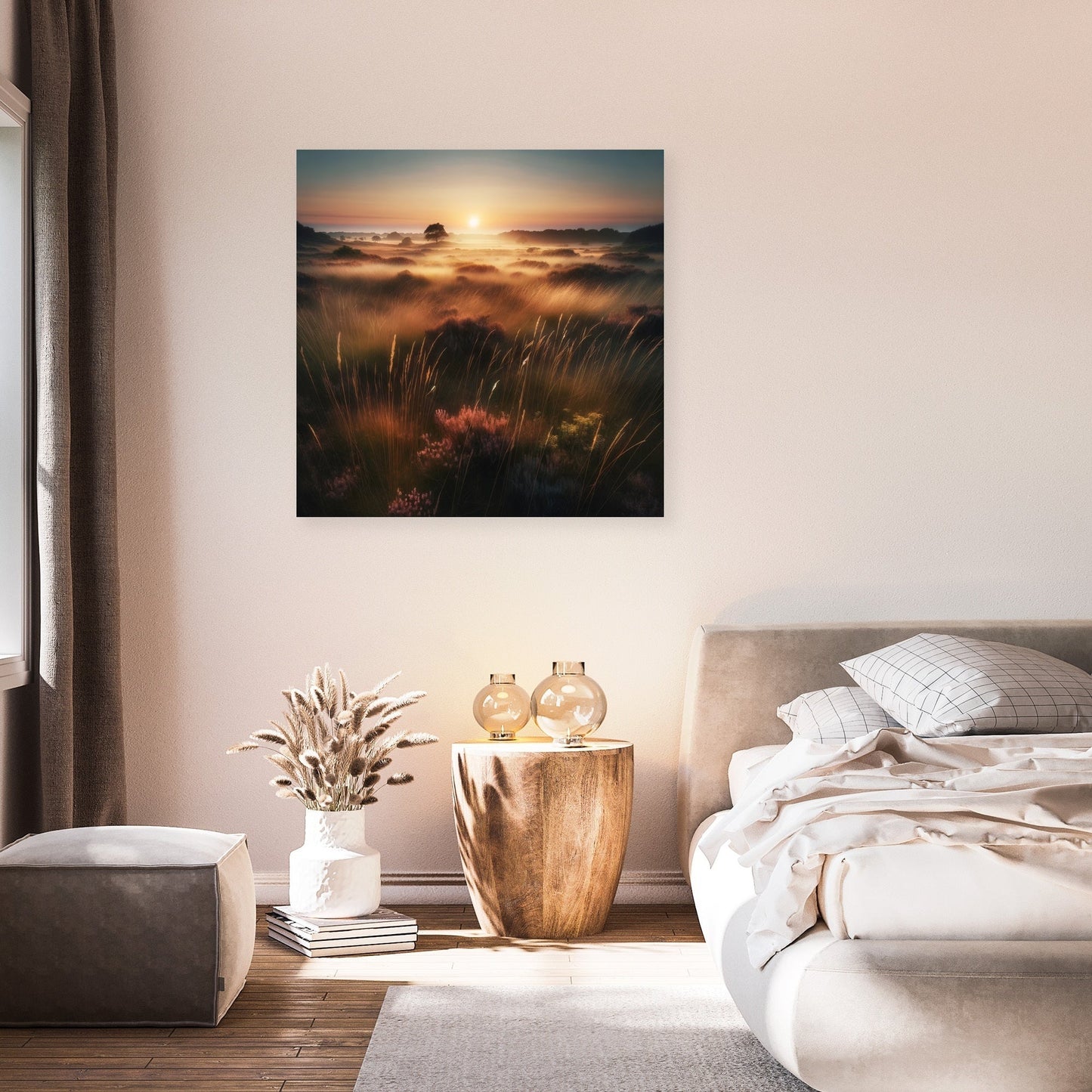 Golden Meadow Canvas