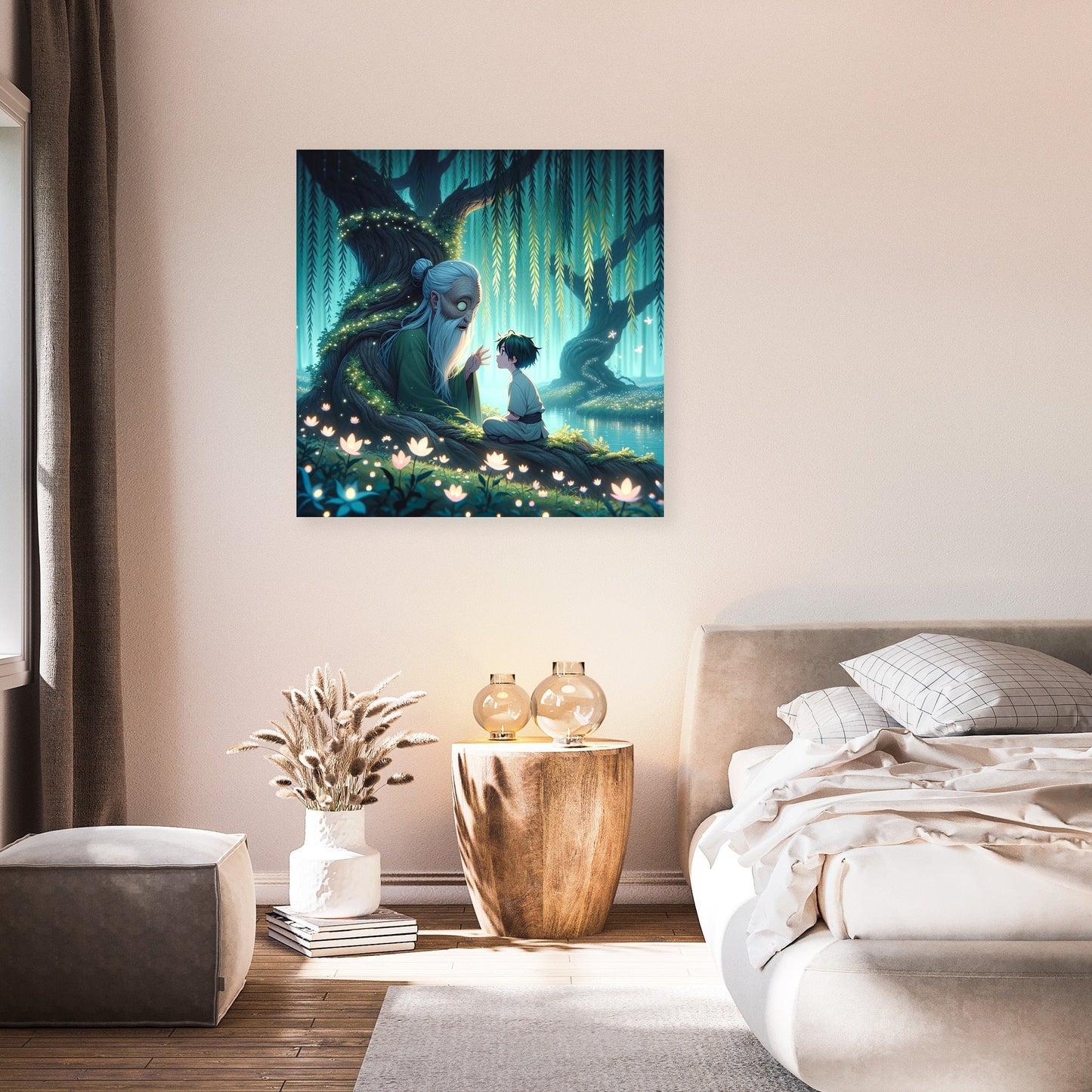 Whispering Willow's Secret Canvas