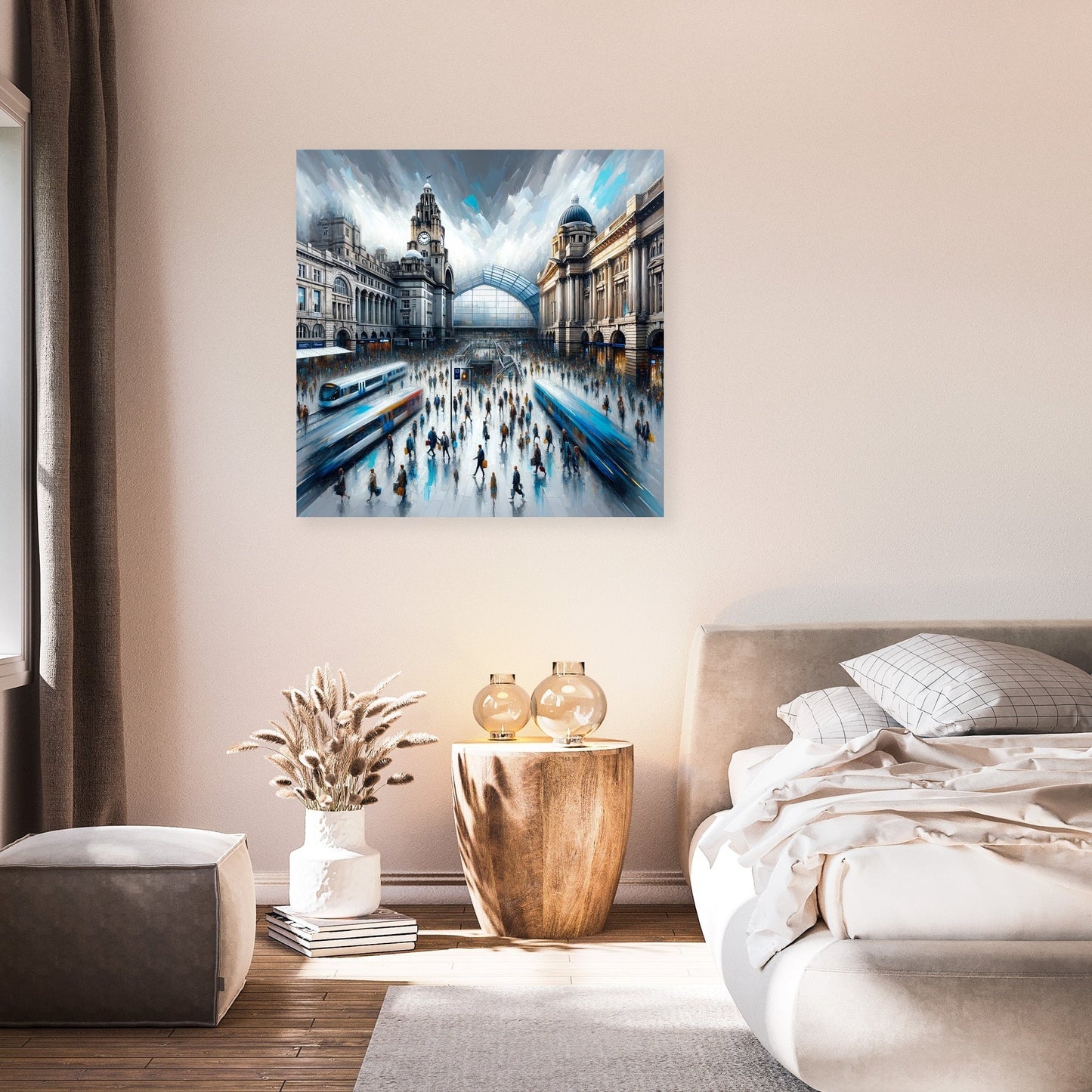 Liverpool Lime Street Passage Canvas