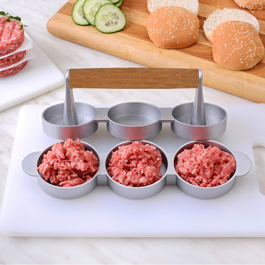 From Scratch Triple Mini Burger Press