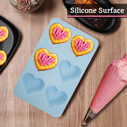 Zing Pastel Blue Heart Shape Cake Mould