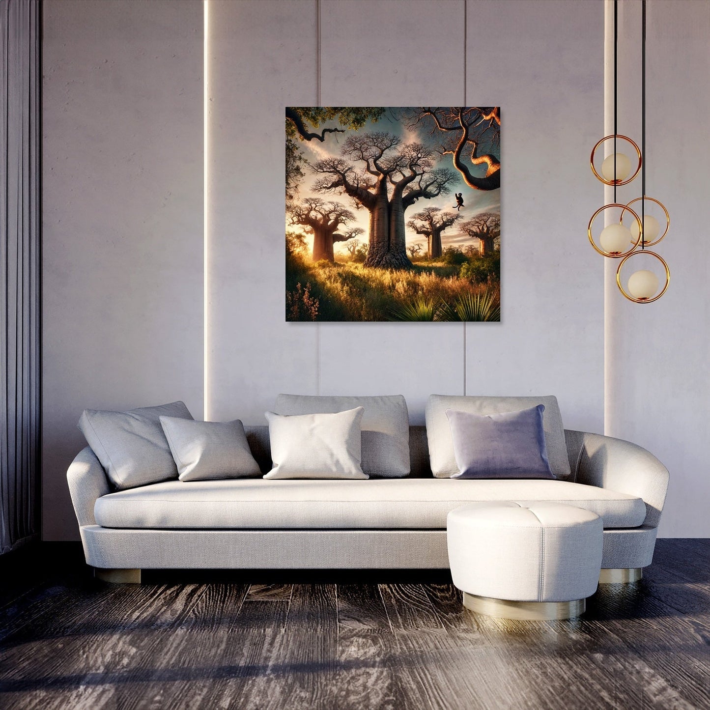 Baobab Grove Canvas
