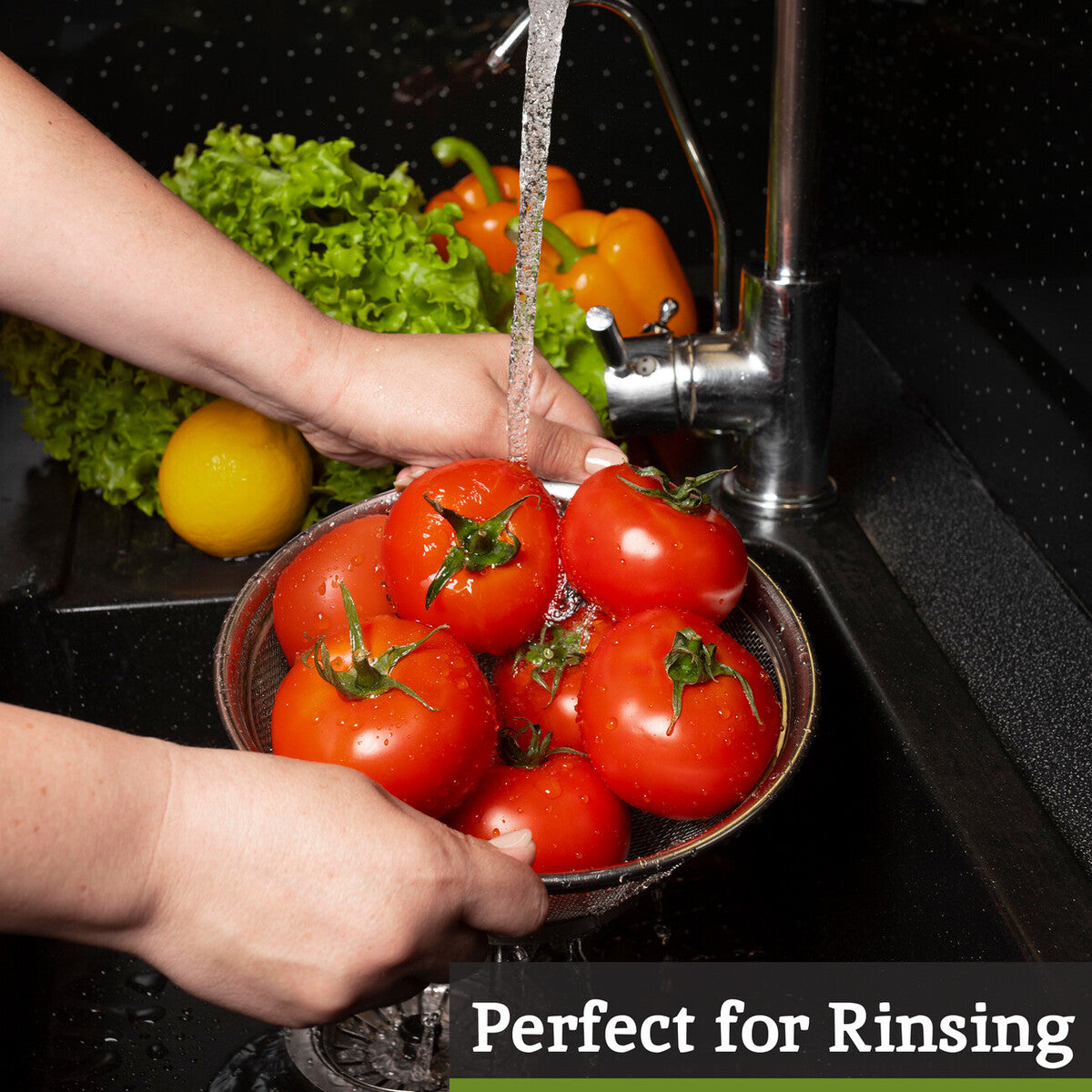 Zenigo Stainless Steel Colander With Dual Handles