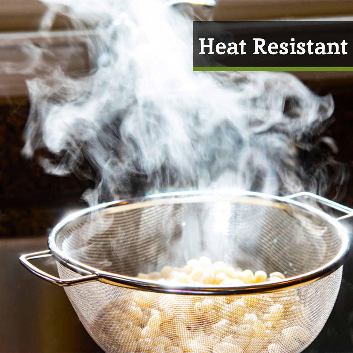 Zenigo Stainless Steel Colander With Dual Handles