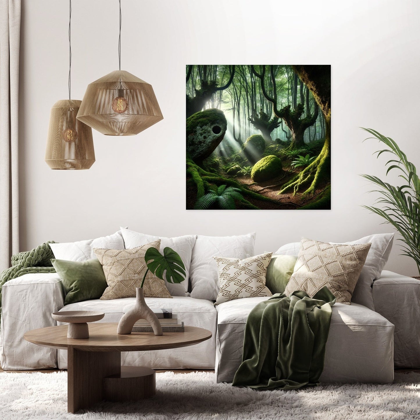 Mythical Forest Canvas
