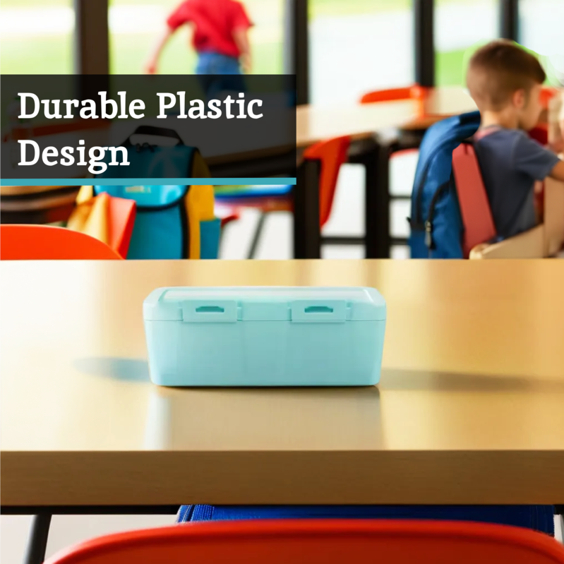 Mint Green 2 Section Lunch Box | Grub Tub