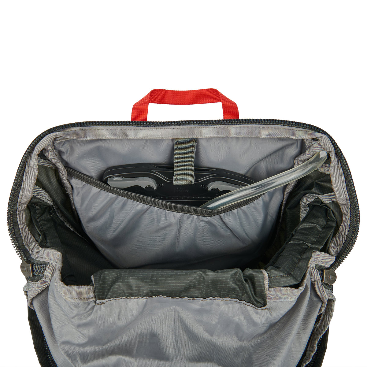 Sierra Designs Flex Hike 20L-30L Rucksack - Peat/Fiery Red