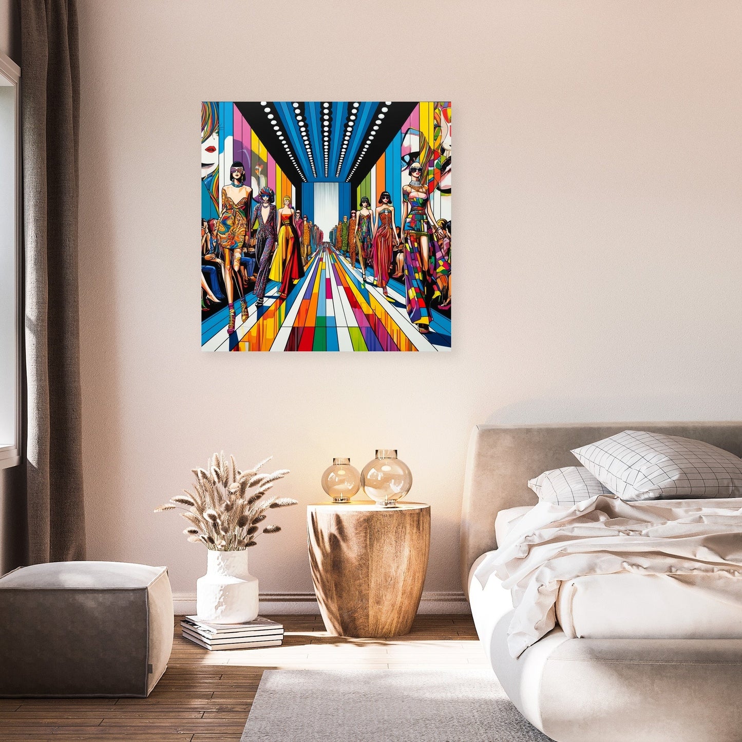 Pop Art Fashion Spectacle Canvas
