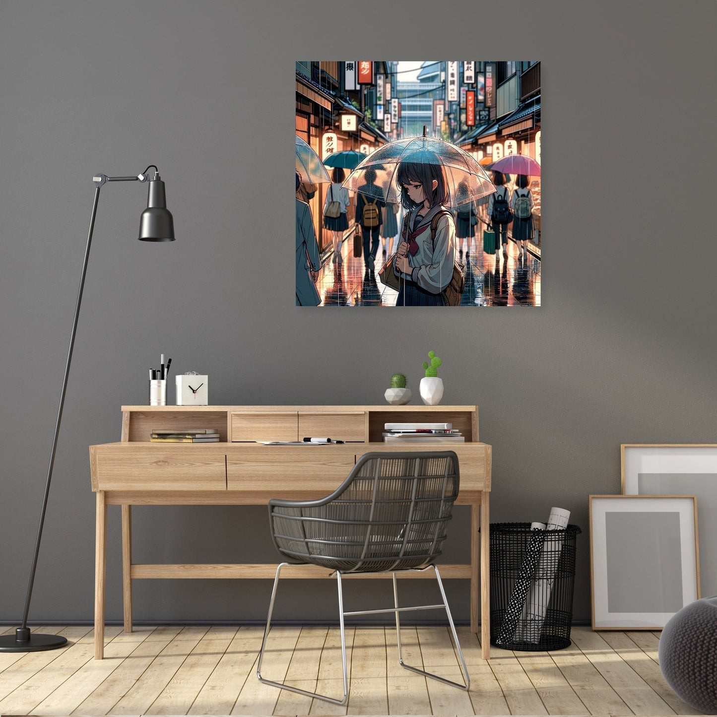 Rainy Day Reflections Canvas