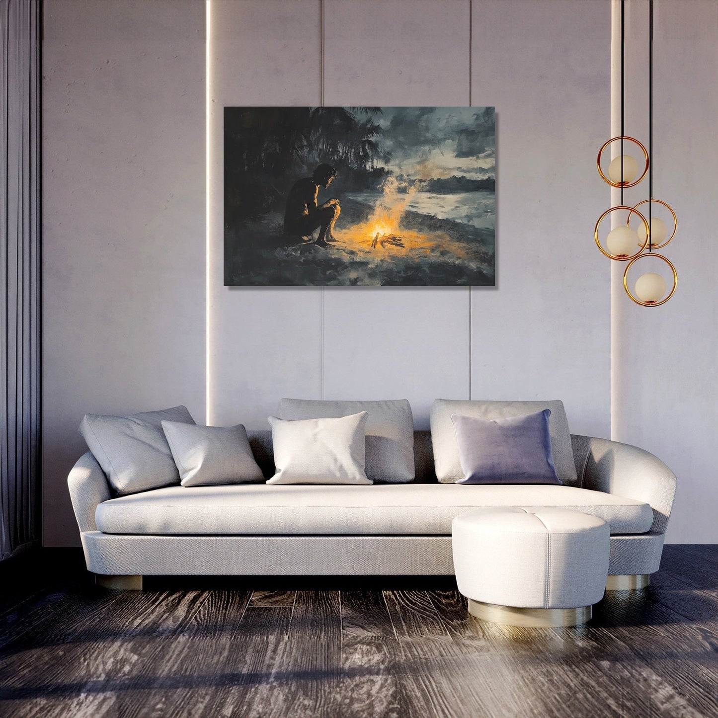 Island Solitude Canvas