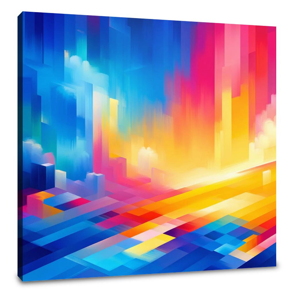 Vibrant Serenity Canvas