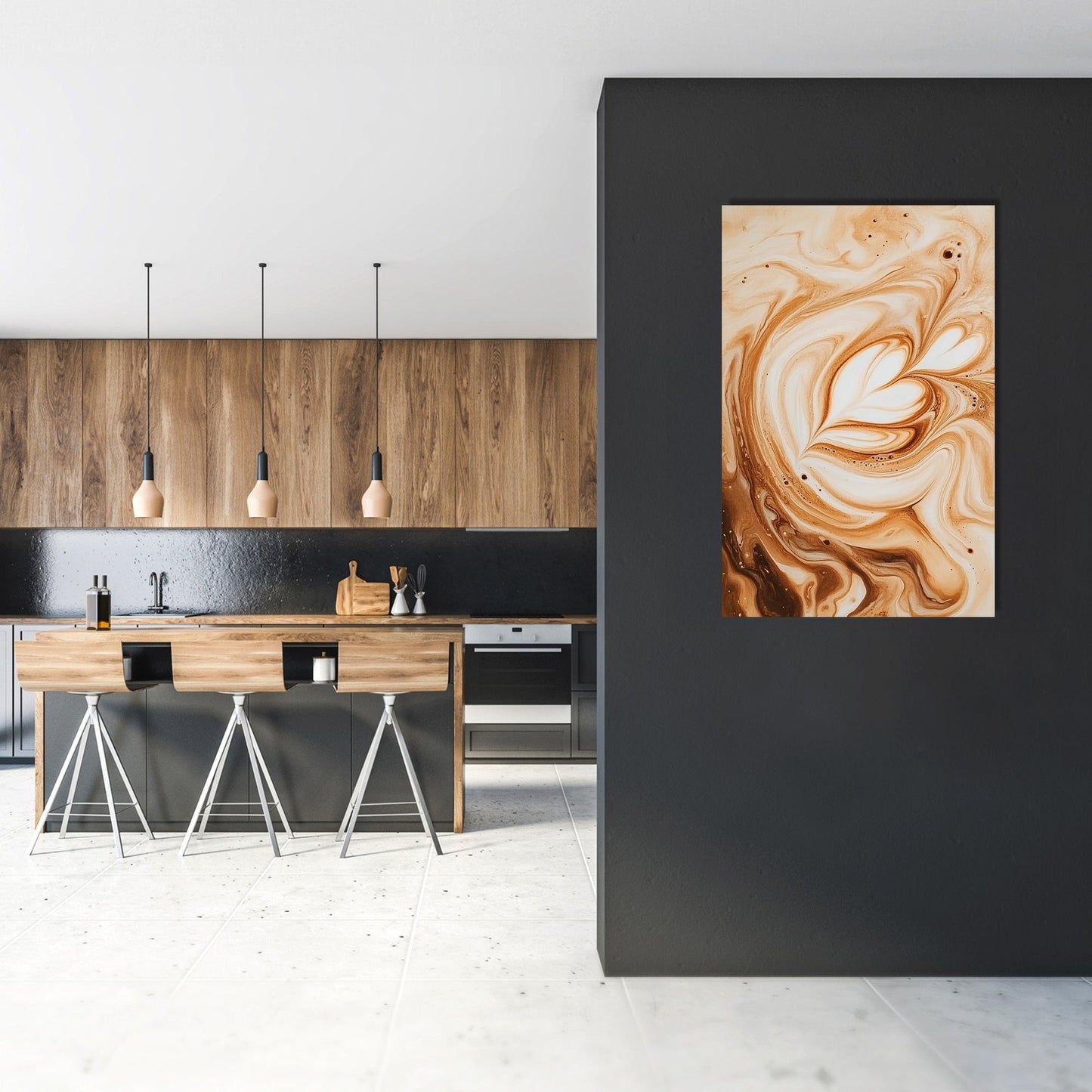 Caffeine Symphony Canvas