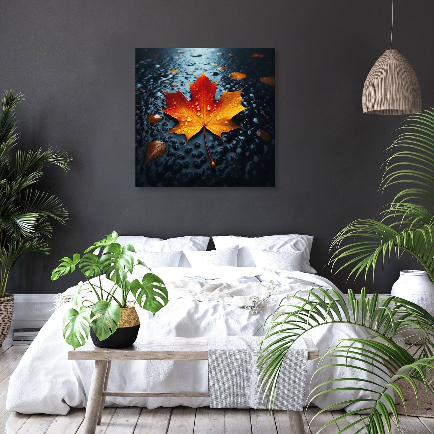 Autumn Contrast Canvas