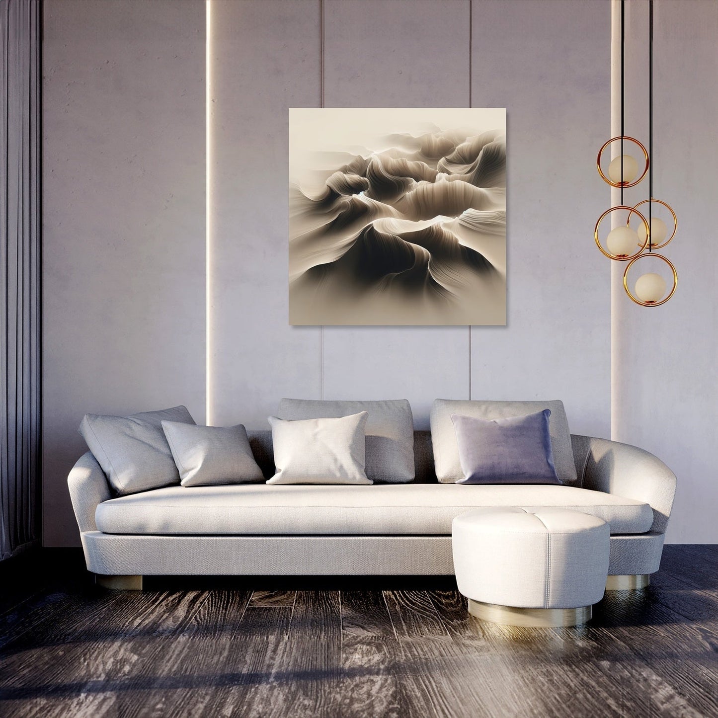 Sands of Solitude Canvas