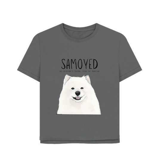 Fluff First, Questions Later – The Samoyed Tee for Professional Dog People
