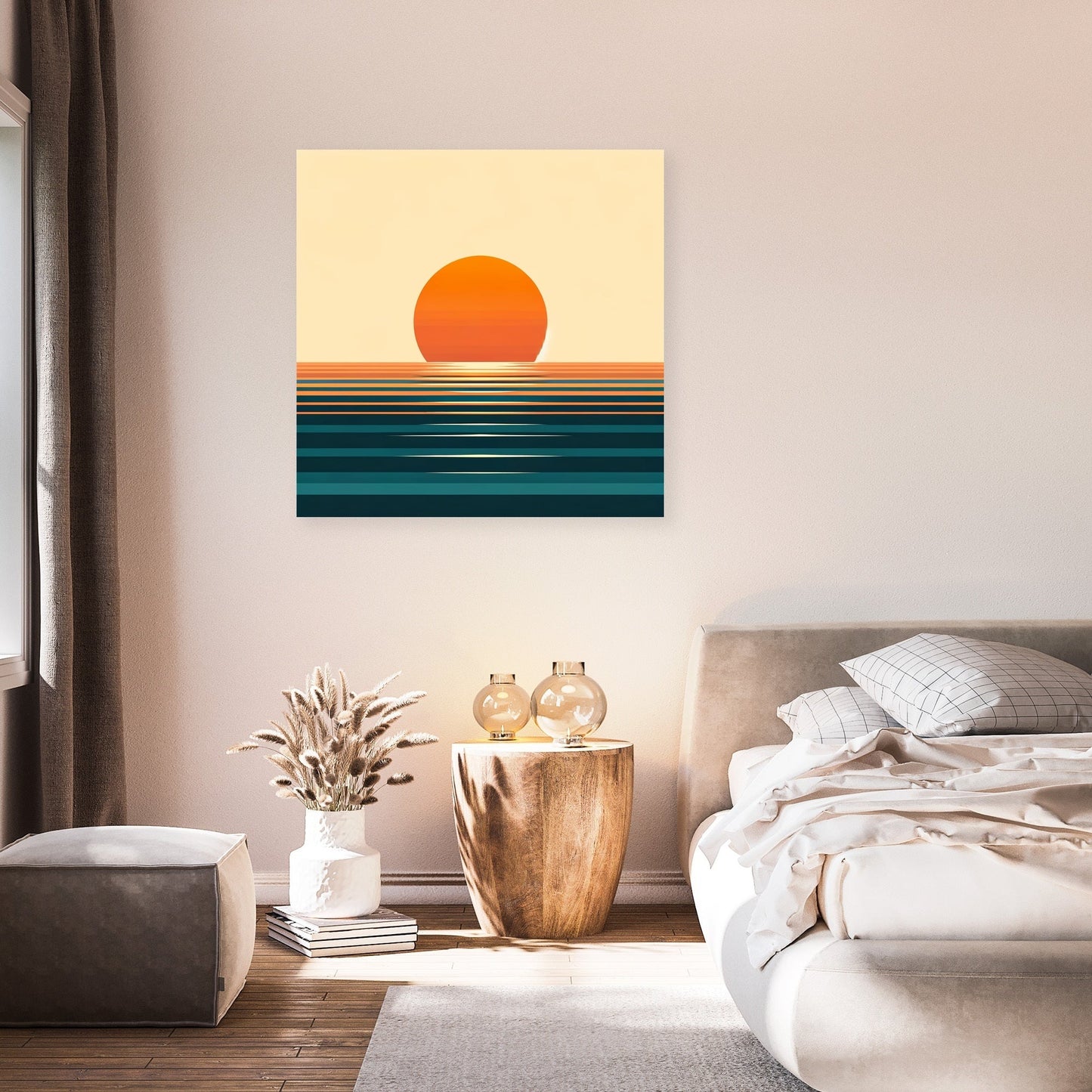 Minimalist Horizon Canvas
