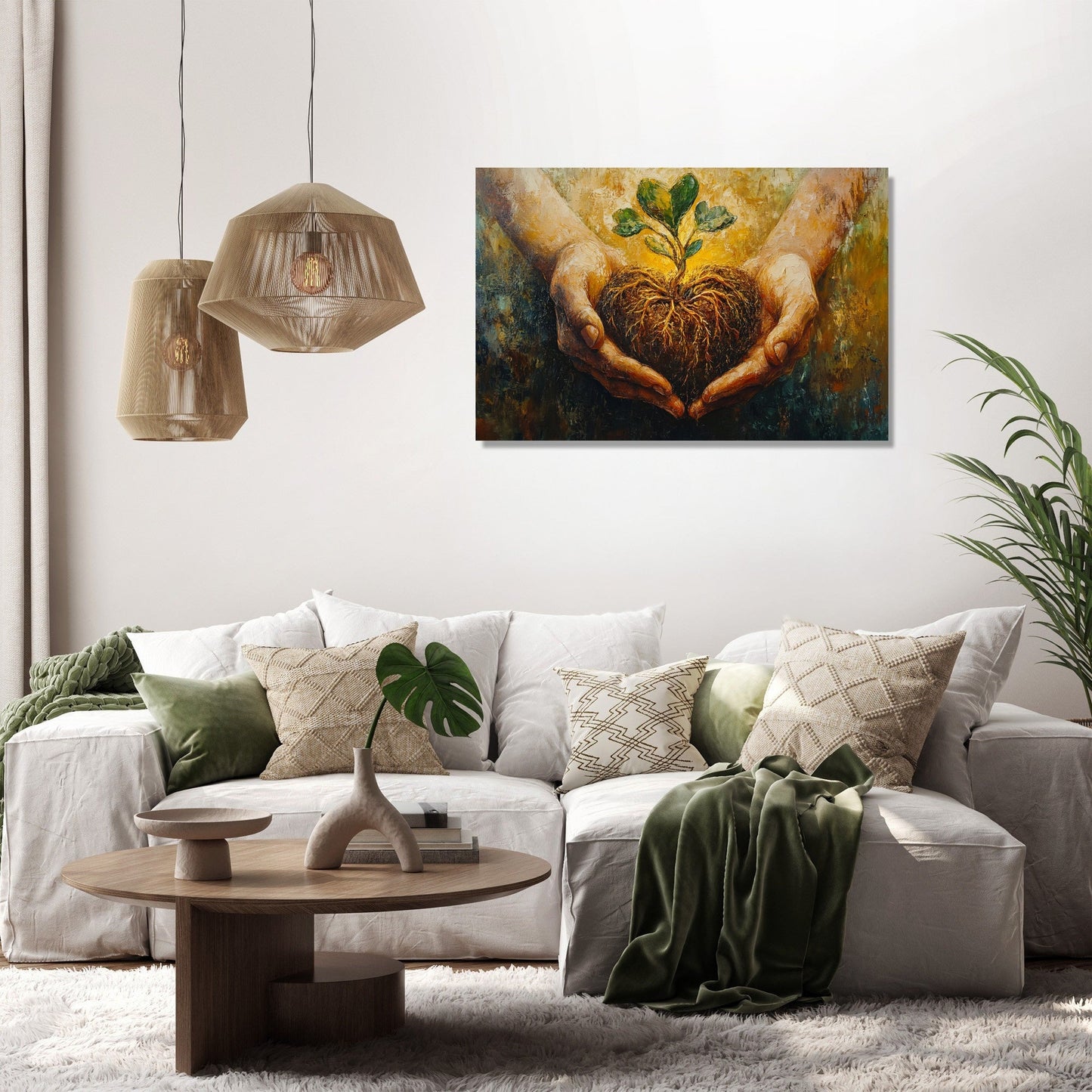 Heart of Growth Canvas
