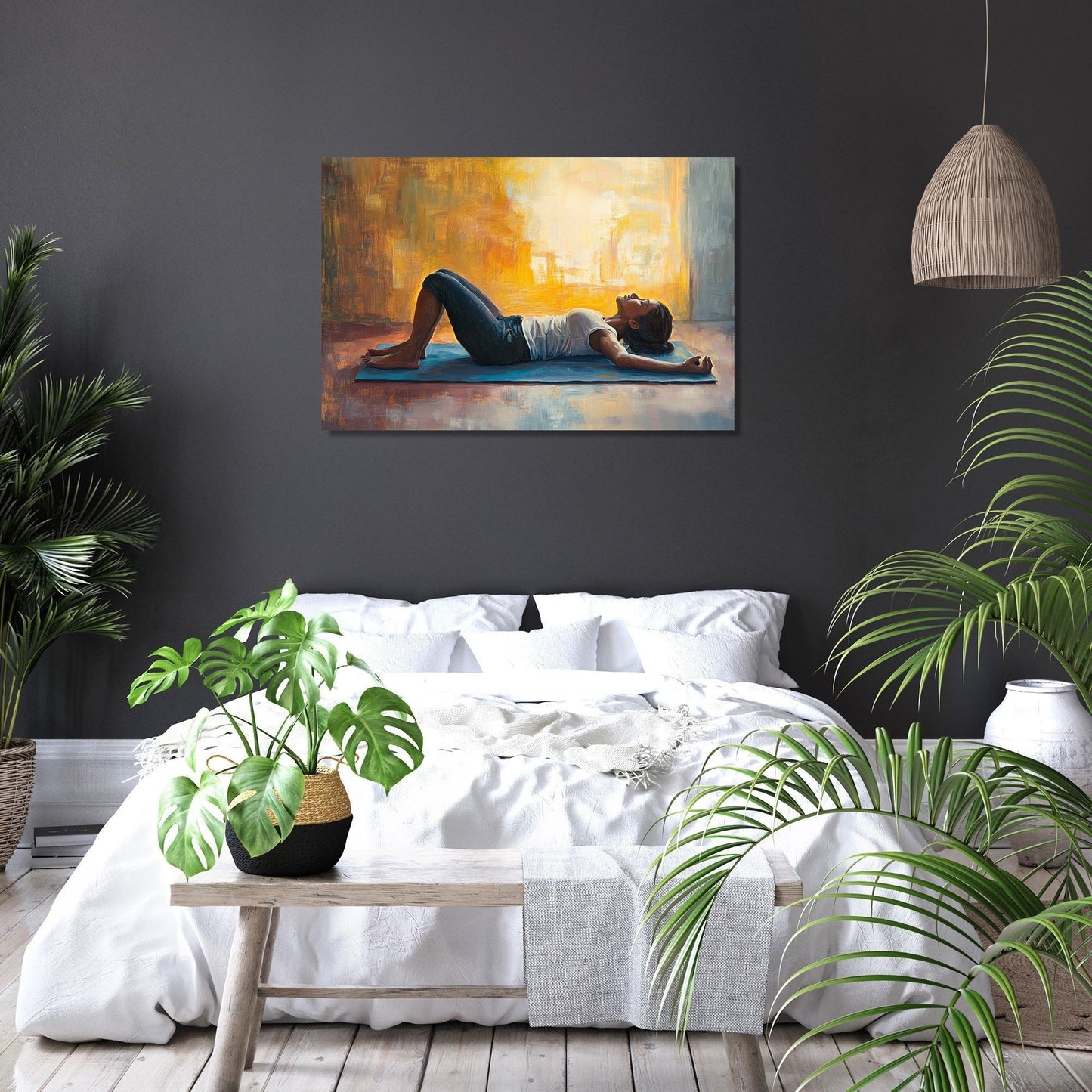 Post-Workout Serenity Canvas