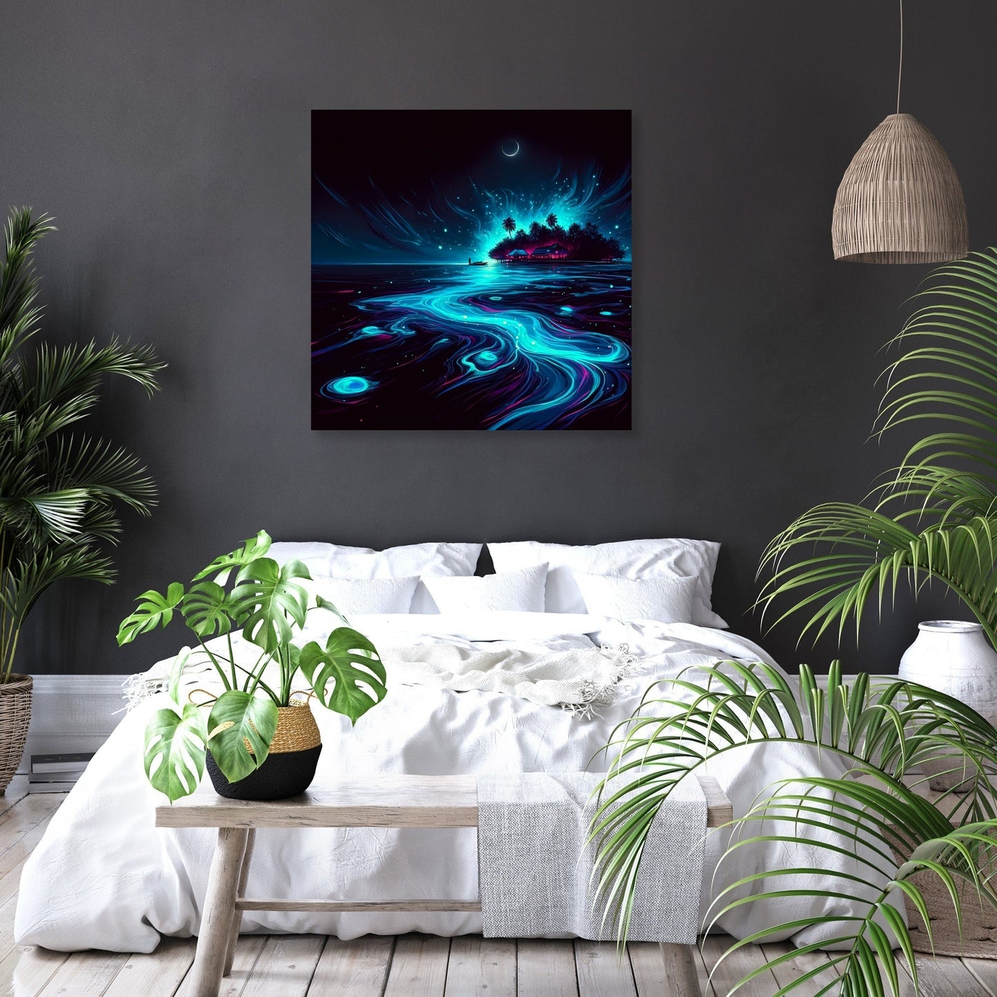 Vaadhoo Island Glow Canvas