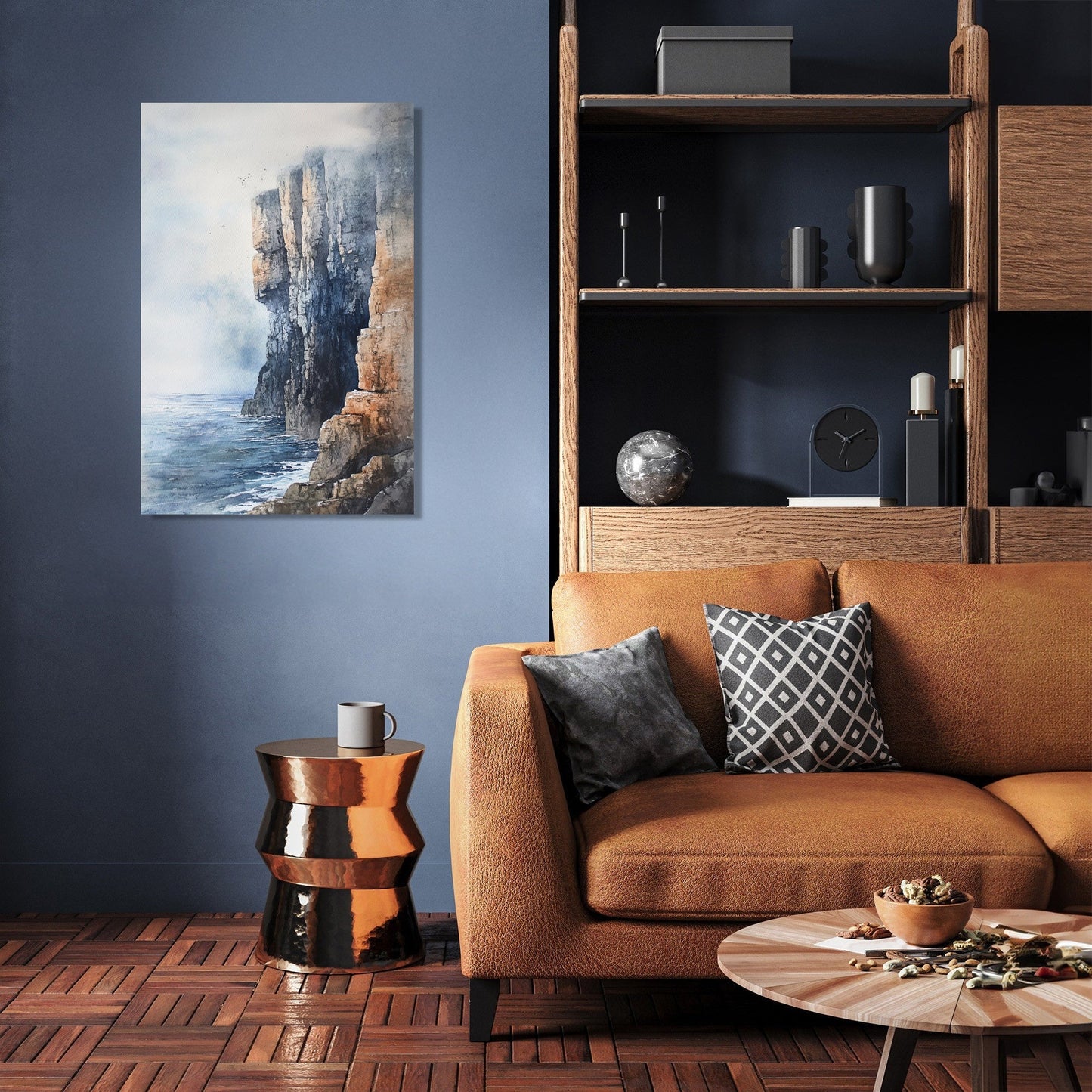 Cliffside Serenity Canvas
