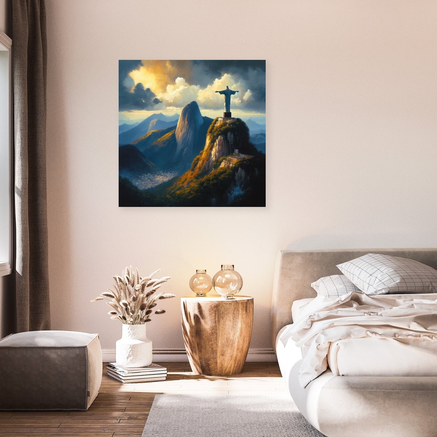 Corcovado Contrast Canvas