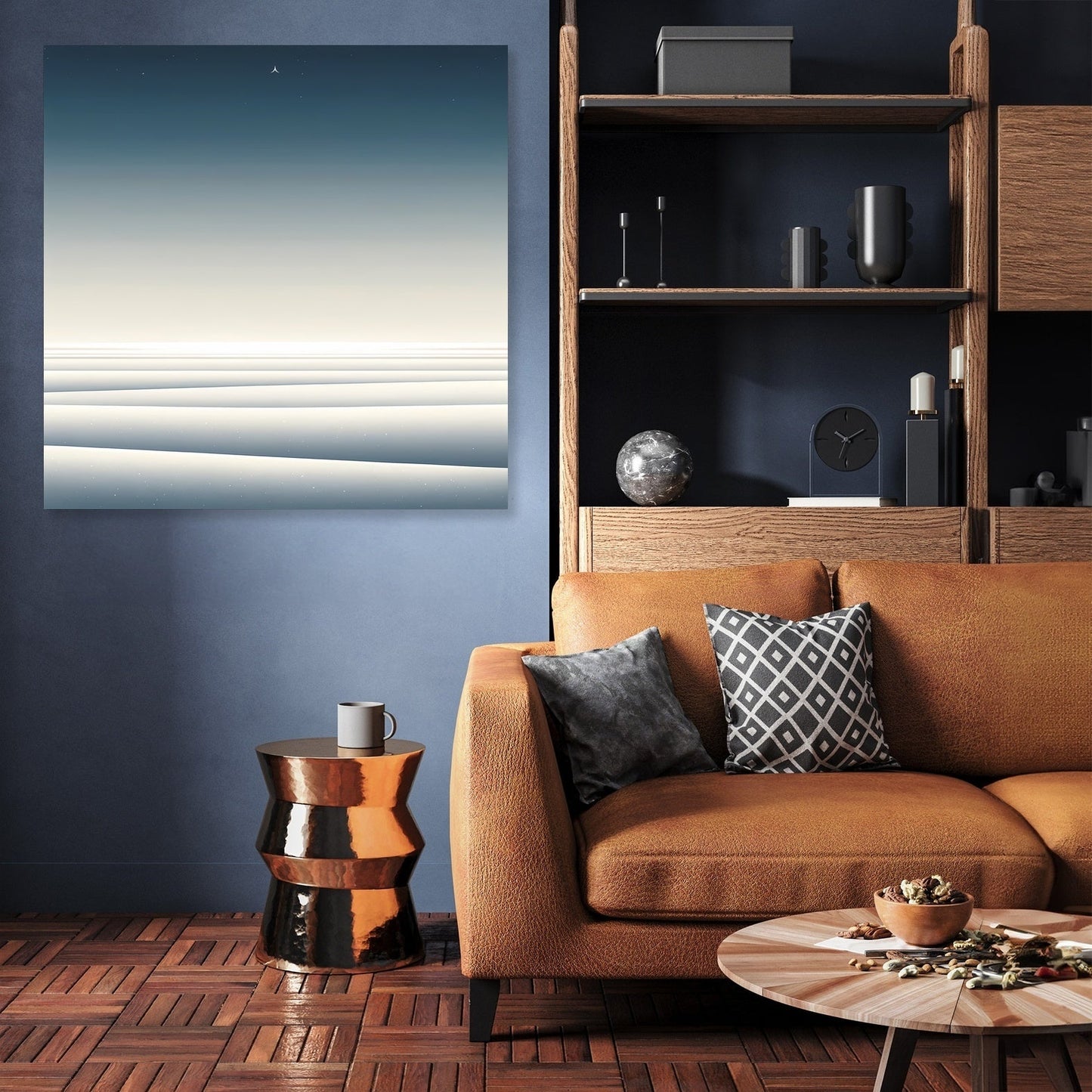 Winter Solitude Canvas