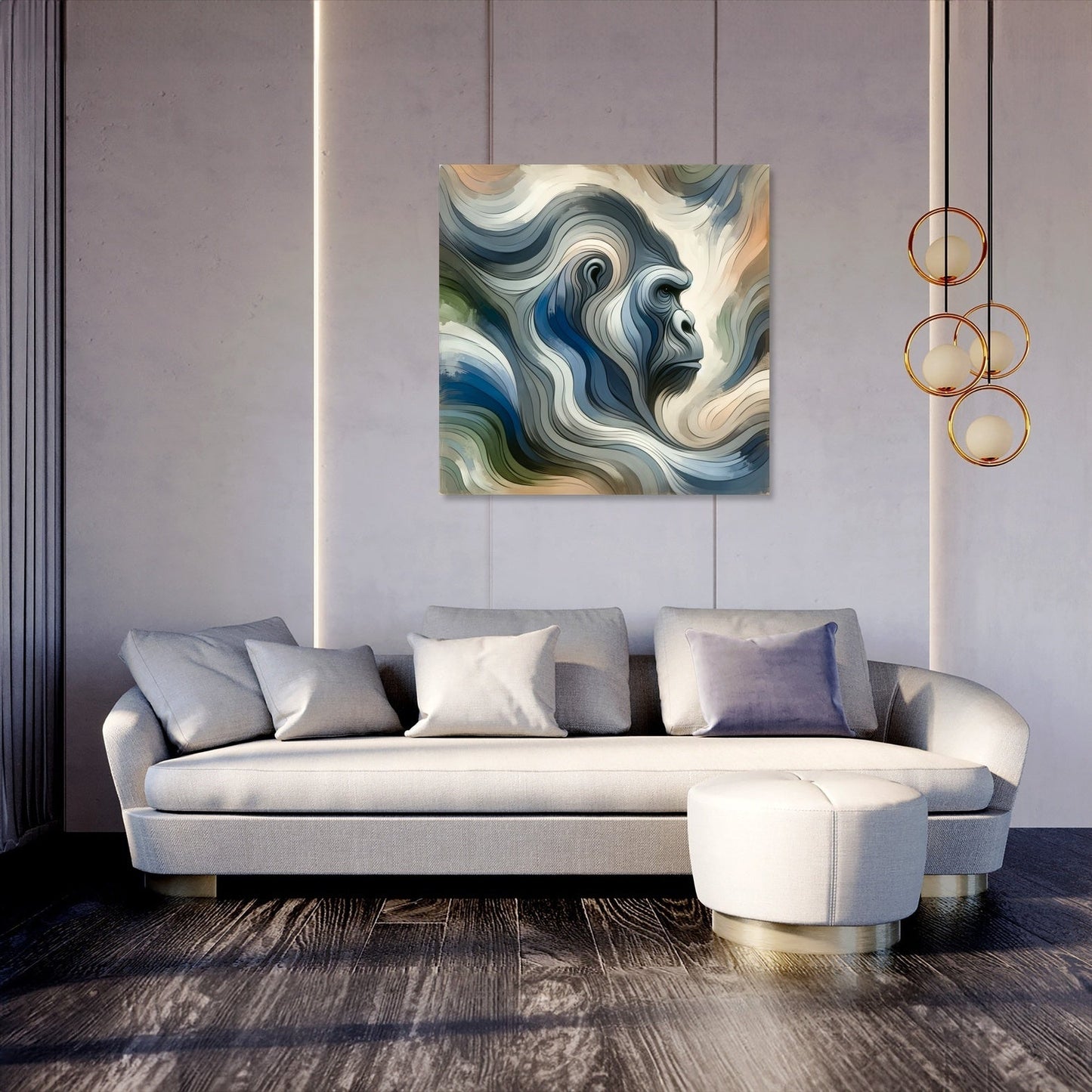 Gorilla Flow Canvas