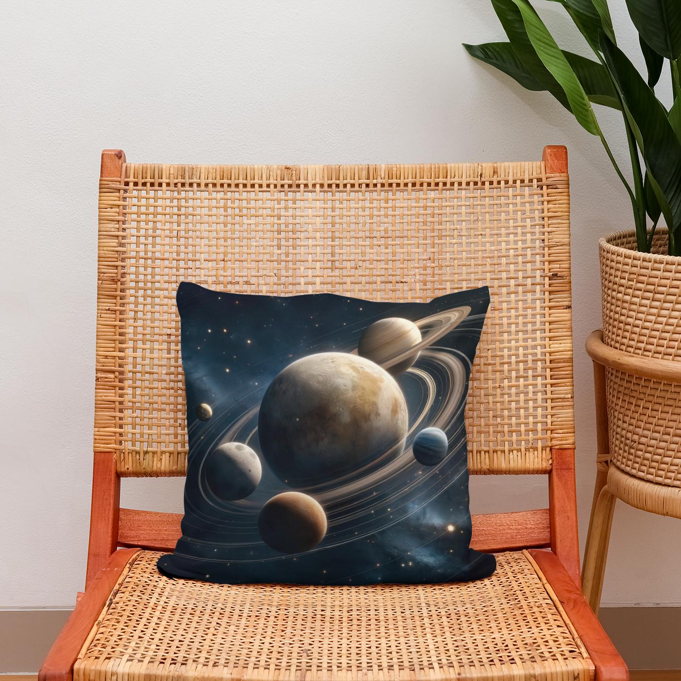 Cosmic Ballet Cotton Cushion