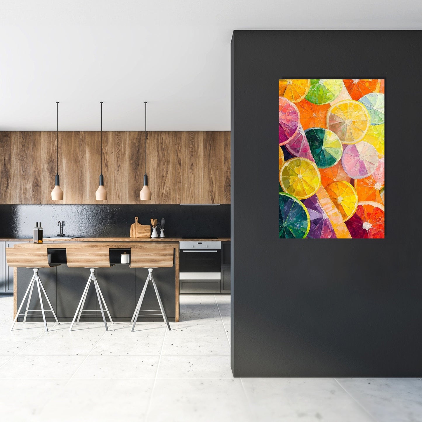 Zestful Radiance Canvas