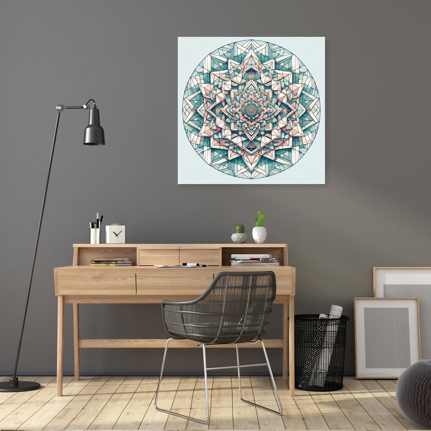 Pastel Harmony Canvas