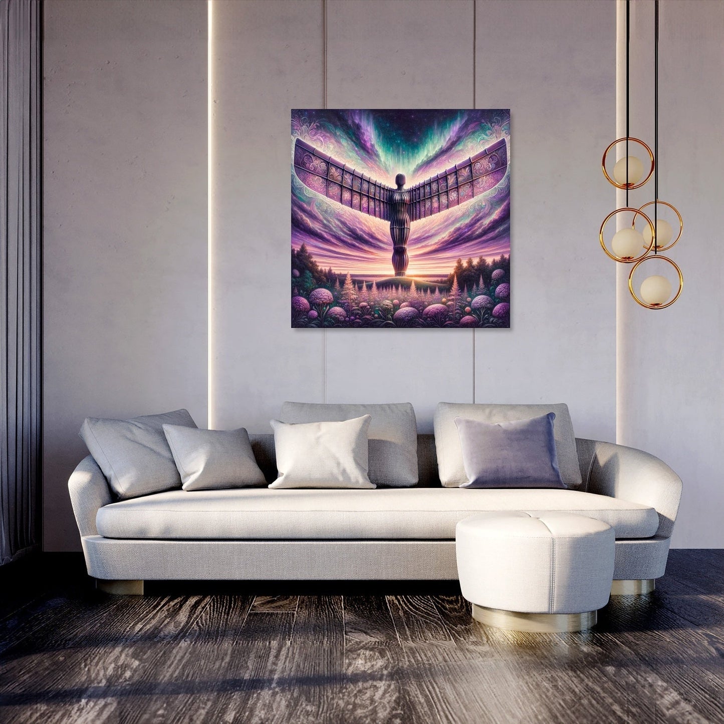 Twilight Angel's Grace at Newcastle Canvas