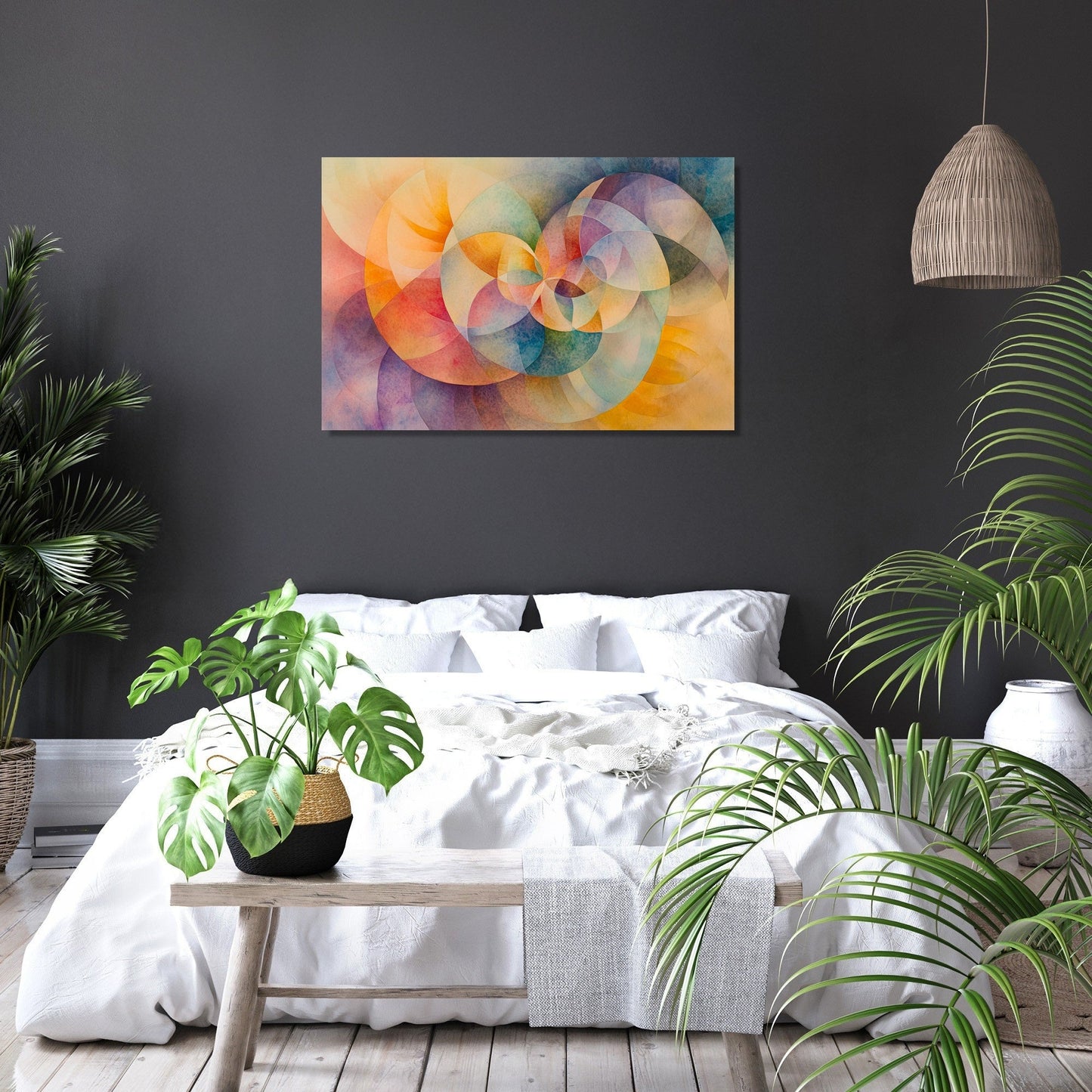 Dreamscape Kaleidoscope Canvas
