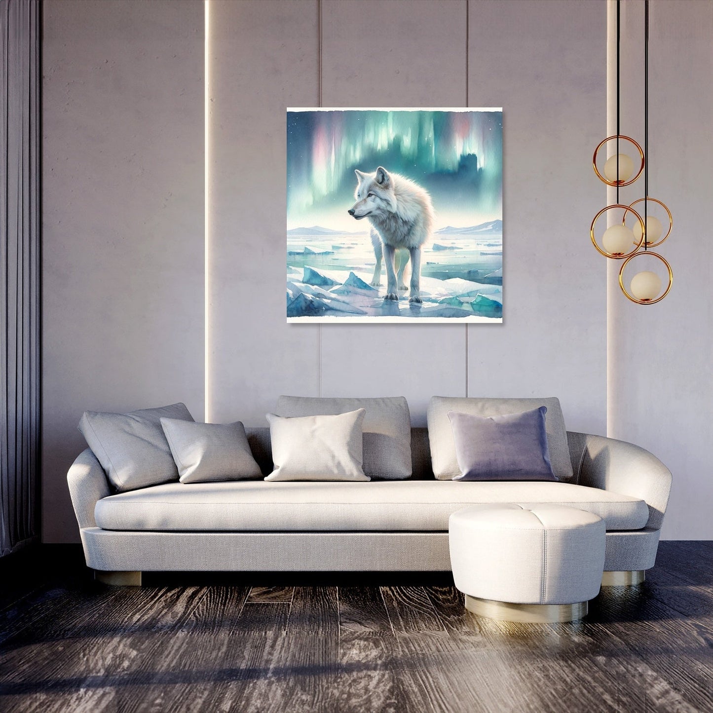 Arctic Solitude Canvas