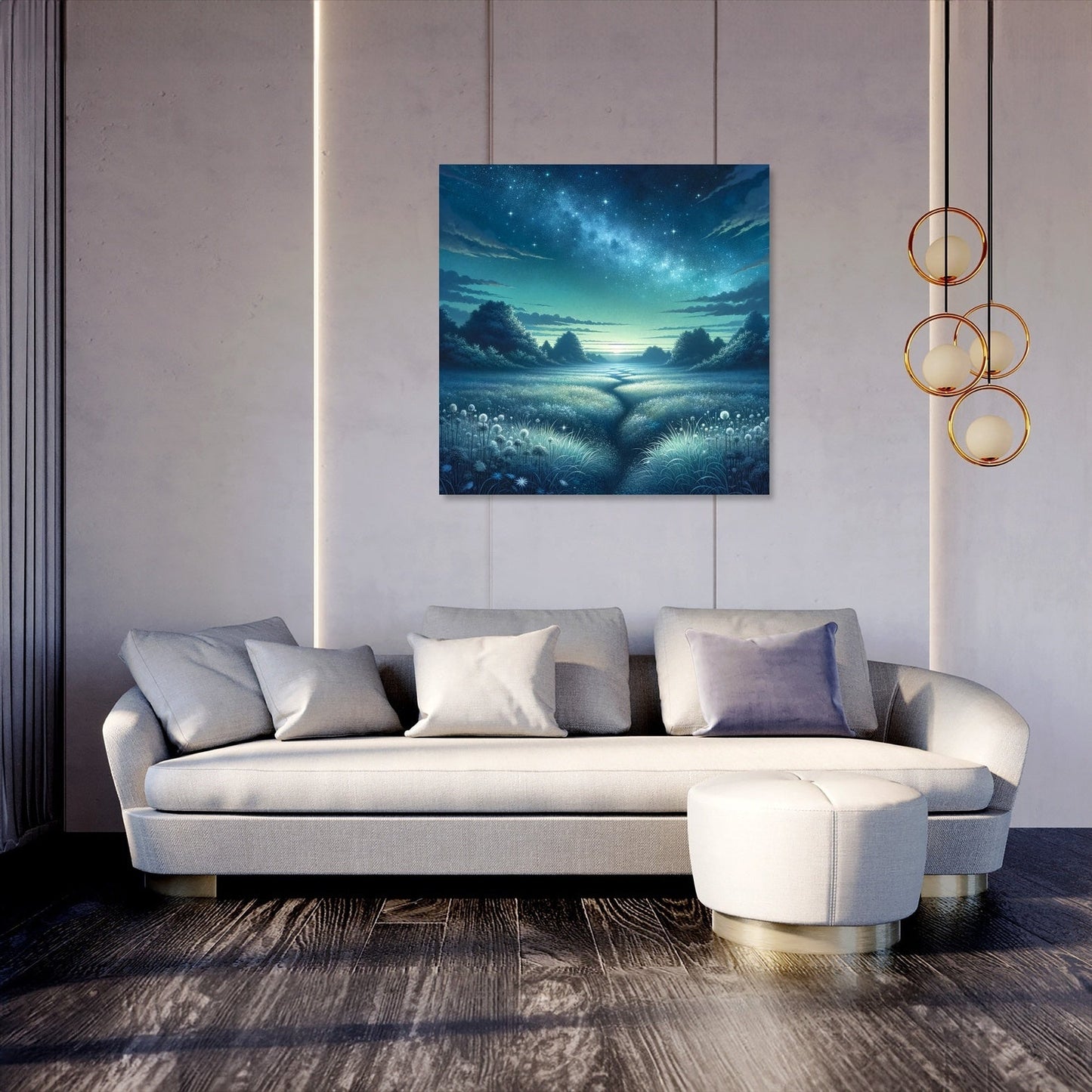 Twilight Meadow Canvas