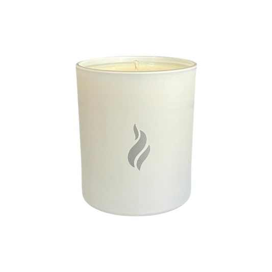 Soy Wax Scented Candle - Medium - White