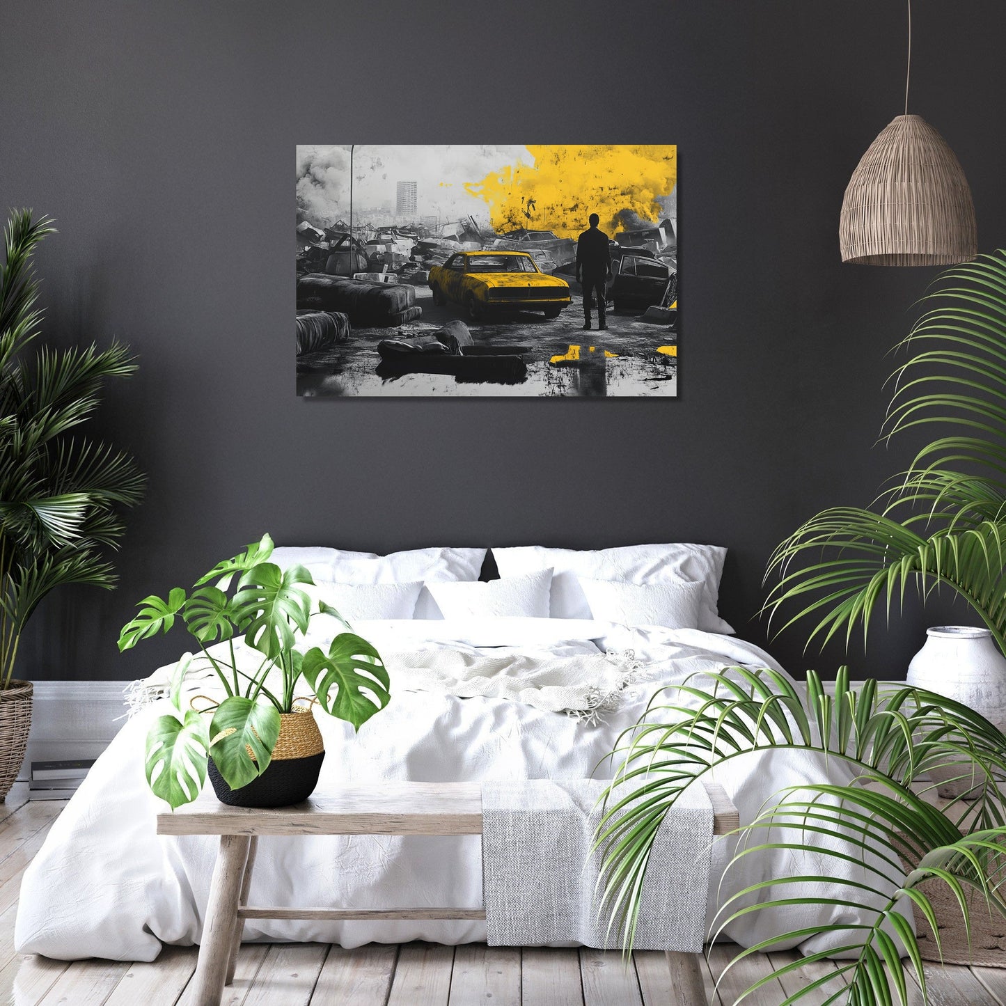 Absurd Silhouettes Canvas