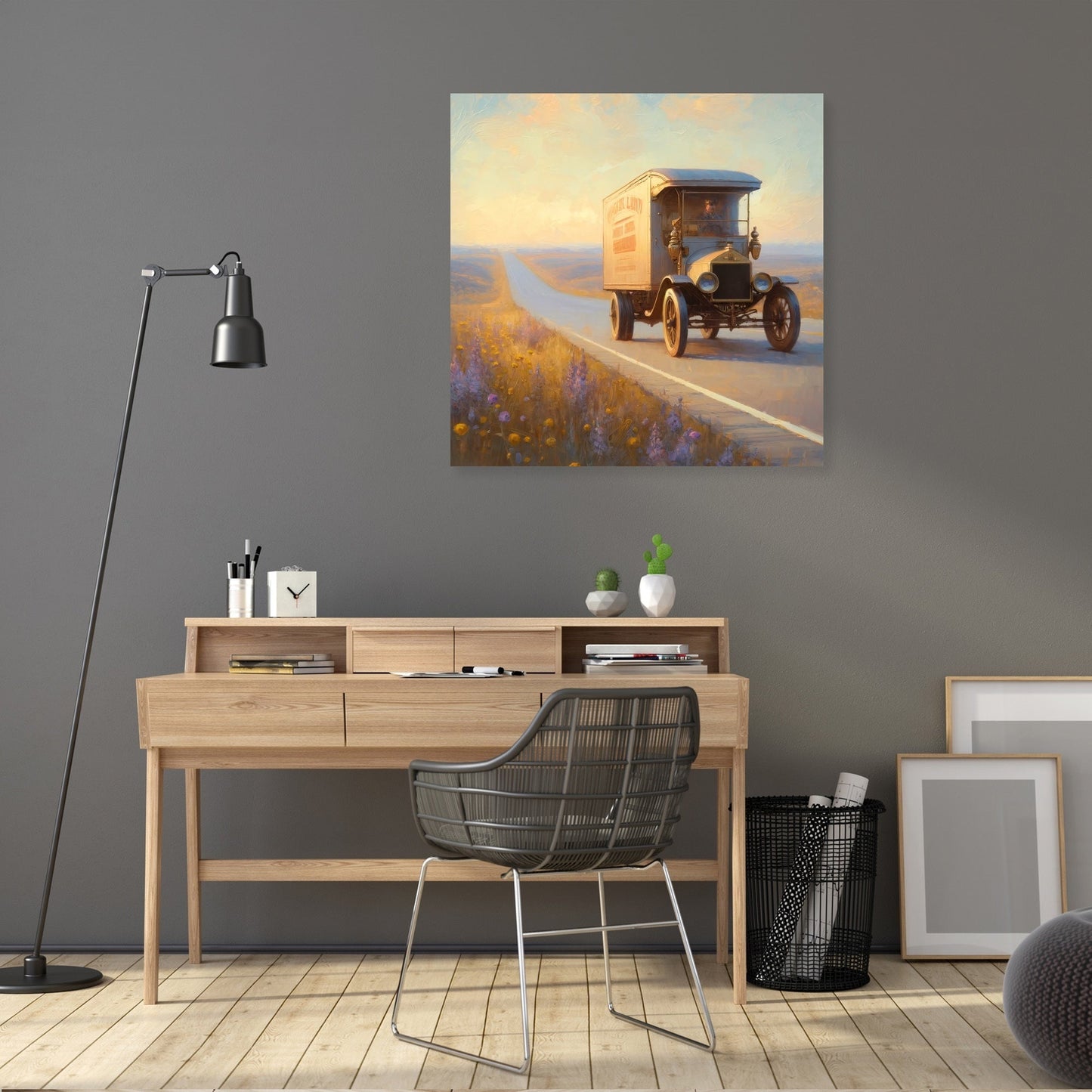 Golden Journey Canvas
