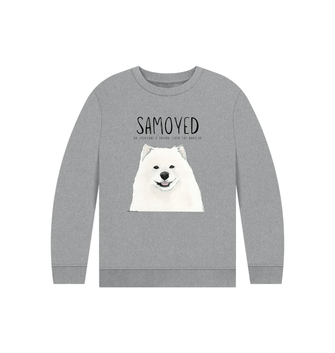 Samoyed Kids Sweatshirt: Fluffy, Friendly, and Ready for Adventure!