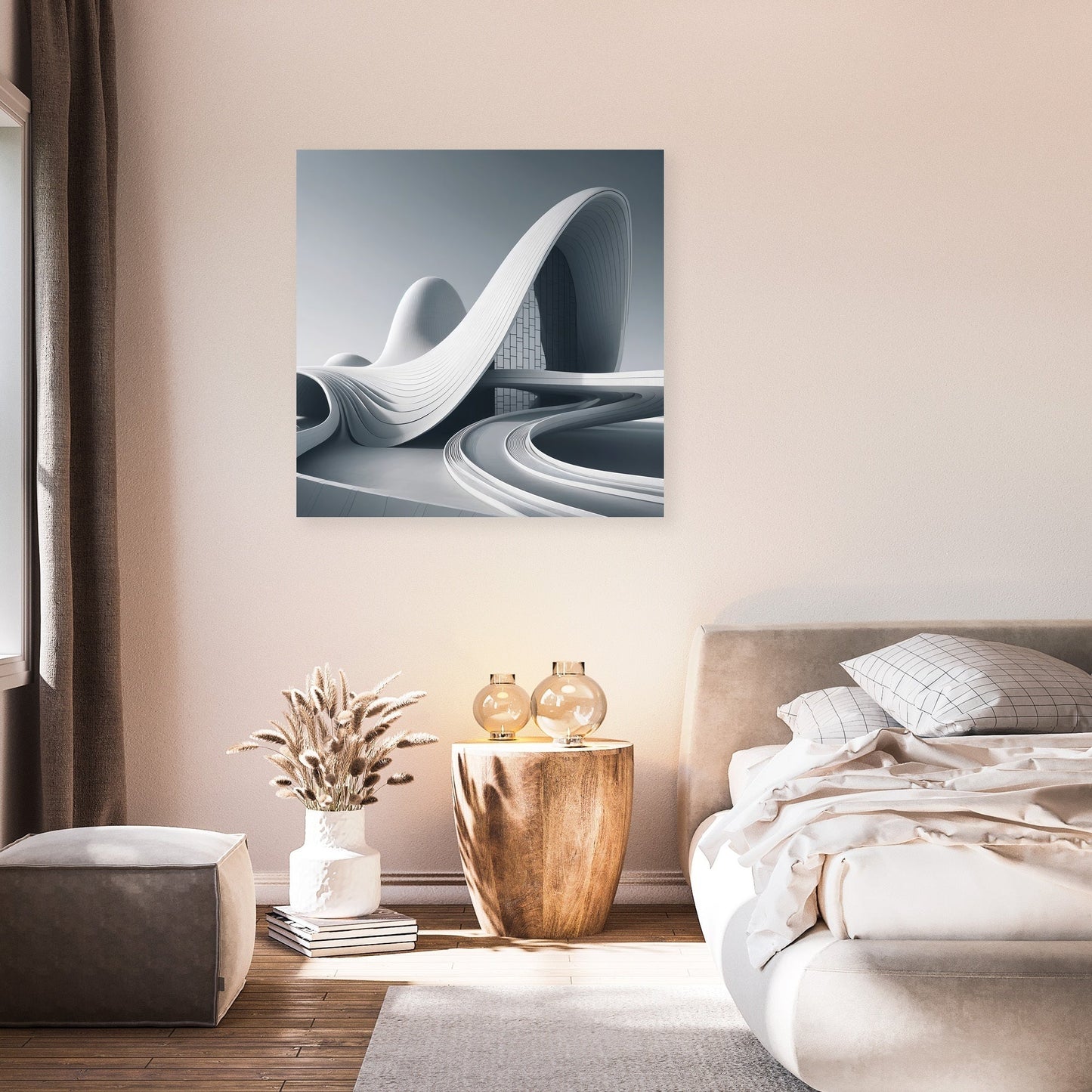 Sculptural Flow Canvas