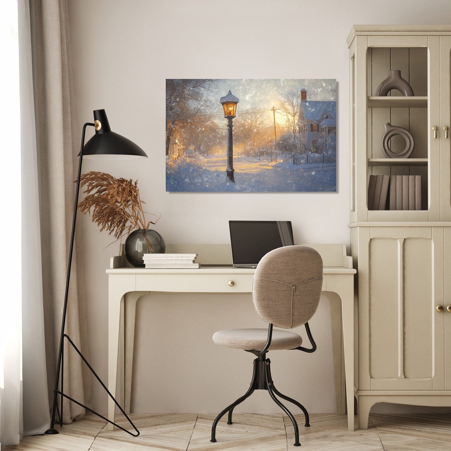 Winter Luminescence Canvas