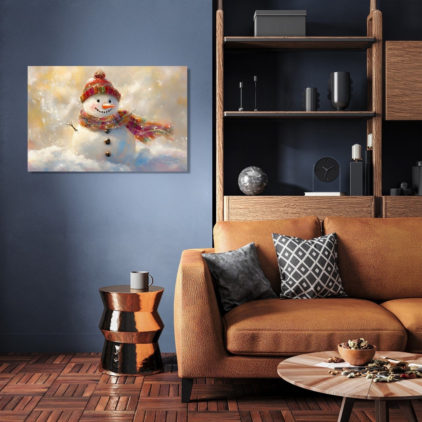 Frosty Cheer Canvas